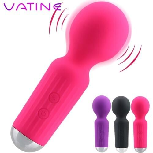VATINE Powerful Magic Wand AV Wand Vibrator G-spot Massager Clitoris Stimulator Sex Toy for Women