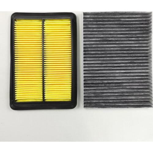 Air Filter + Cabin Filter for Nissan Qashqai 2014-2015 oem:16546-4BA1B-C139 B7200-4BA0A-D403