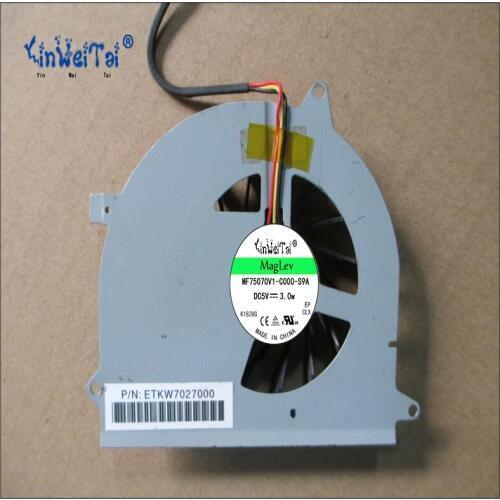 2PCS For HP ZV6000 ZV6100 ZV6200 Compaq R4000 R4100 R4200 AD0605HB-GC3 SCWY761 ETKW7027000 Cooling Fan