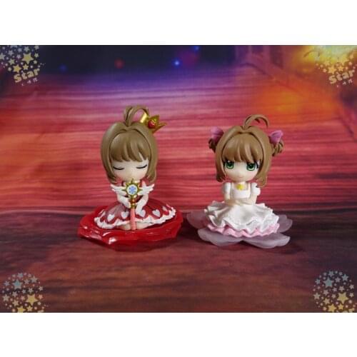2021 In stock 4-5CM Japanese original anime figure mini KINOMOTO SAKURA Card Captor Sakura action figure collectible model