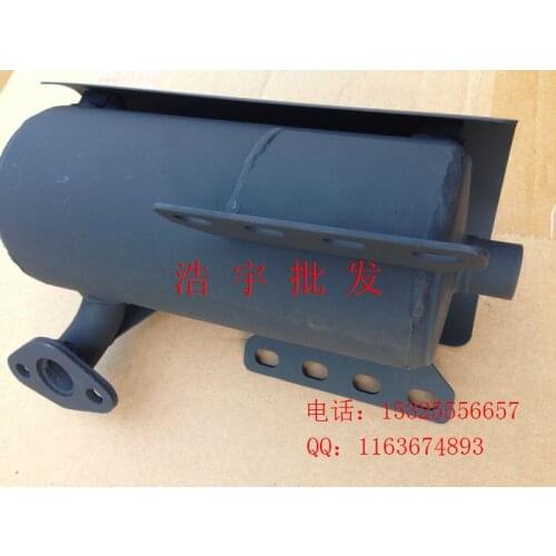 Gasoline engine 168F accessories muffler Rammer mufflers