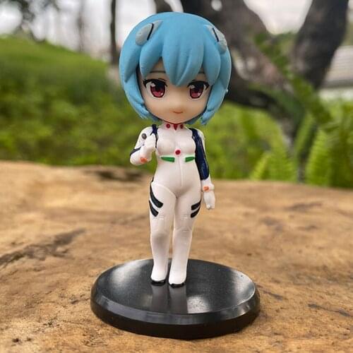 Evangeliones Asuka LangleyFigure Ayanami Rei EVA Anime Figure Kaworu Nagisa Ikari Shinji Japanese Boys PVC Figurine Action Toys