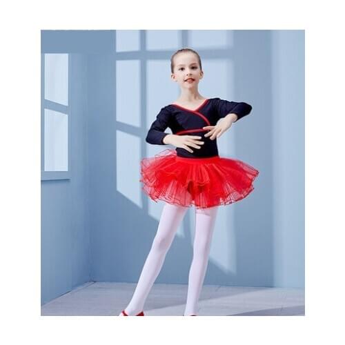 2019 Teen Kids Girls Party Tulle Ballet Dance Wear Gymnastics Leotard Dancing Tutu Dress Ballerina Costume Lyrical Dancewear