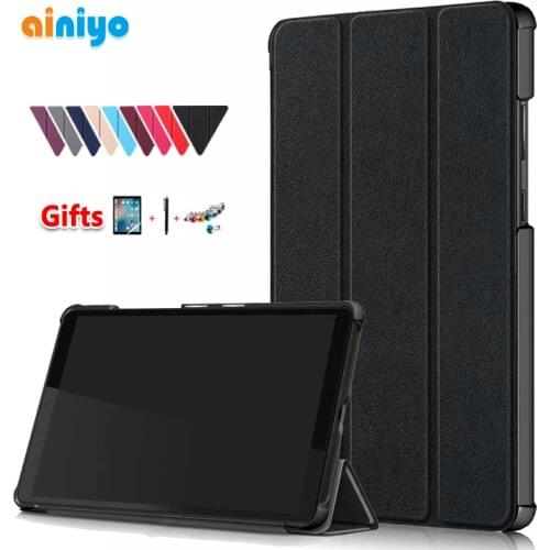 Case For Lenovo Tab M8 FHD TB-8705F TB-8705N 8" PU Leather Magnetic Stand PC Cover For Lenovo Tab M8 HD TB-8505X TB-8505F Shell
