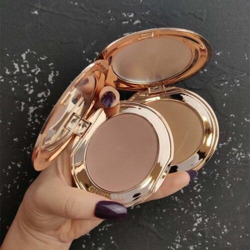 ELECOOL Shading Powder Makeup Bronzer Highlight Contour Shading Powder Trimming Powder Make Up Cosmetic Face Concealer Palette