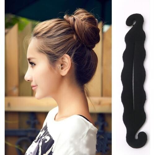 Multi Style Hair Style Braiding Tools Magic Donut Bun Maker DIY Women Hair Accessories Twist Hair Clips Disk Hairpins Barrettes