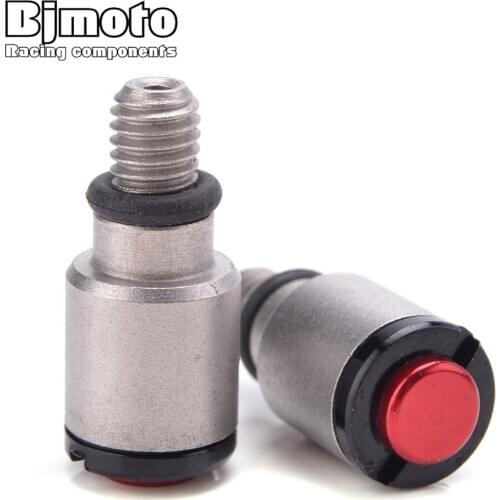 M5x0.8 CNC Motorcycle Accessories Fork Bleeder Valve For Yamaha YZ85 125 250 400F 450F TTR230 225 WR250F R X WR400 426 450 F