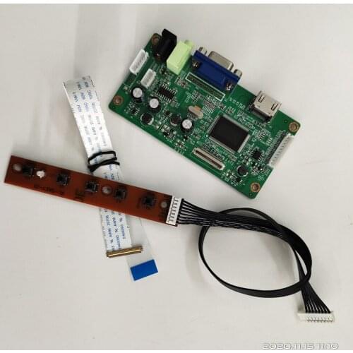 Kit for B156XTN05.1/2/3 1366x768 Display 40pin LVDS LED EDP Panel Controller Board HDMI VGA LCD Monitor Driver SCREEN 15.6"