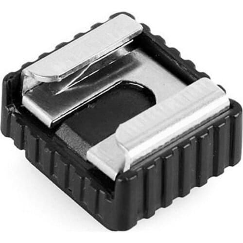 Camera Metal Hot Shoe Mount Adapter To 1/4" Screw Thread For Studio Light Tripod Lamp Holder Flash Adapter