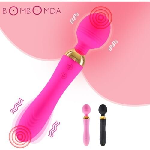 Powerful AV Vibrator Magic Wand Massager Vibrator Waterproof Dildo Vibrator G Spot Clitoris Stimulator Adult Sex Toys for Woman