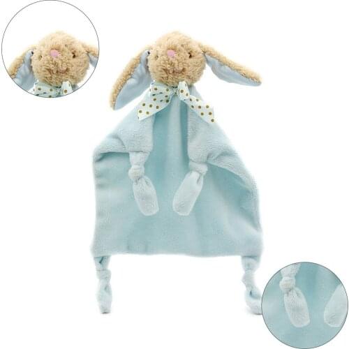 Cartoon Kids Soothing Towel Newborn Infant Security Blanket Cute Animals Soft Cotton Hand Towel For Kid Cares Appease Blankie