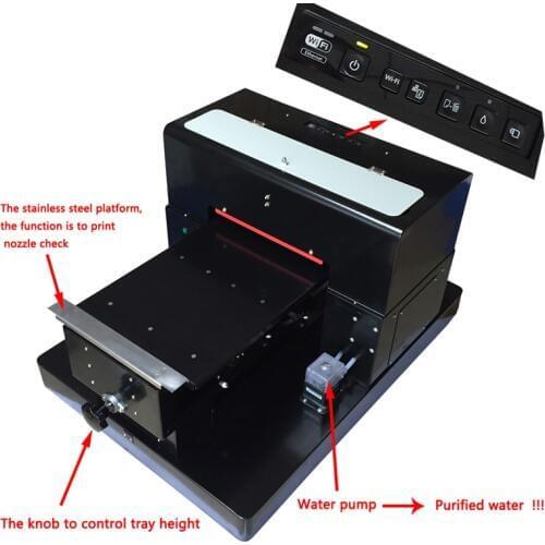 NDL-A3+ Automatic portable photo uv flatbed printer machine