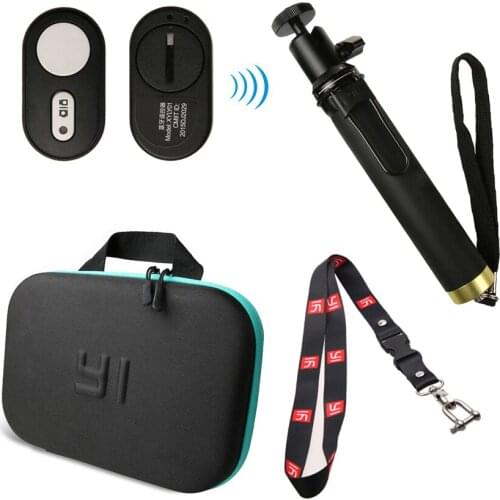 Camera bag Neck lanyard Strap Yi 4K Bluetooth Remote Control For Xiaomi Yi Selfie Stick For Xiaomi YI Xiaoyi 4K 4k+ Yi Lite