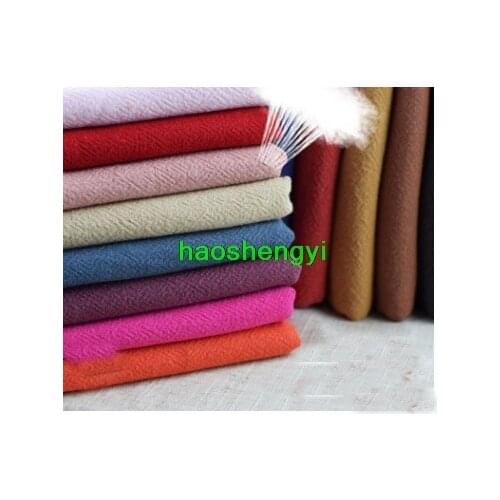 Spot linen cotton wash wrinkle shirt fabric, cotton linen Hanfu literary skirt clothing linen material