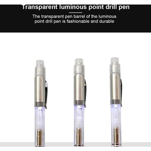 Point Drill Pen LED Lighting 5D Diamond Brush Plastic Aluminum Alloy Professional Cross Stitch Sewing Drawing Tool Set DIY Craft