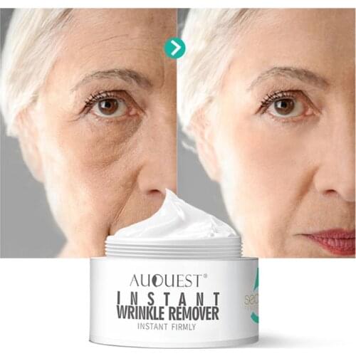 AuQuest 5 Second Body Wrinkle Remover Anti-aging Moisturizer Instant Firmly Face Cream Facial Skin Care