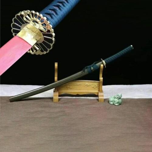 103cm Iaido High Quality Bamboo Material Collection Grade Japanese Tatsu Yamashiro Wooden Sword Props Alloy Fittings