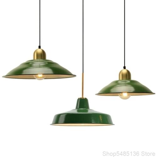 American Retro Wrought Iron Pendant Lights Restaurant Cafe Bar Pendant Lamp Study Room Loft Living Room Pendant Kitchen Lighting