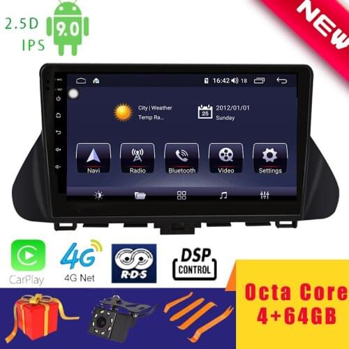 9" Android 10.0 Car Multimedia Player Stereo for Hyundai LA FESTA 2019+ Navigation Head Unit Octa Core DSP 2.5D+IPS 4G Carplay