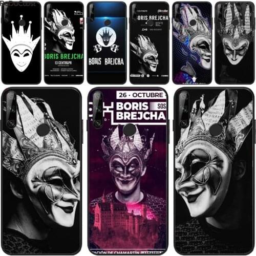 Hrmes DJ Boris Brejcha Phone Case For Huawei Y5 Y6 Y7 Y9 Prime Pro II 2019 2018 Honor 8 8X 9 lite View9