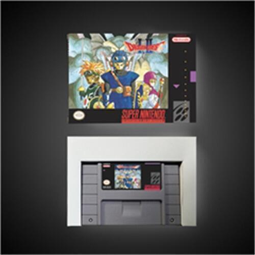 Dragon Quest I & II - RPG Game Card Battery Save US Version Retail Box