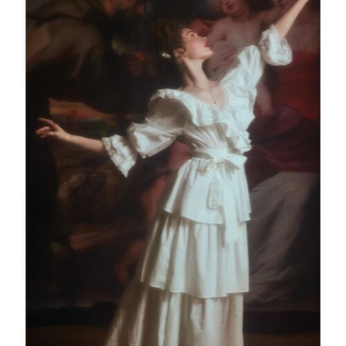 HIGHNESS MOON Women's Long Nightgowns
