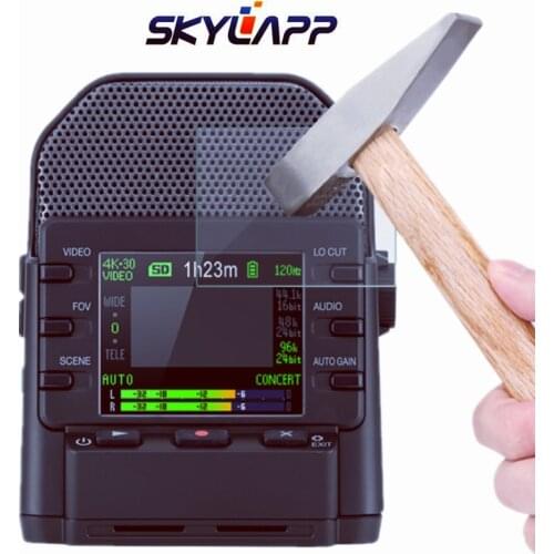 Camera Tempered Screen Protector Guard Cover Shield Film For ZOOM Q2n-4k SLR Camera Anti-scratch Electrostatic PET Film