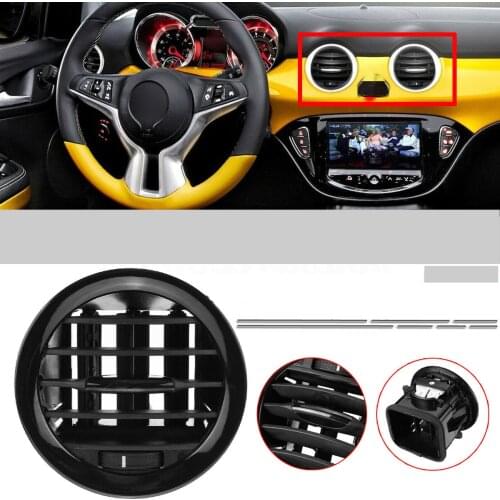 New Car Interior Heater A/C Air Vent Cover Outlet Grille For Vauxhall Opel ADAM/CORSA D MK3 Air Conditioning Vents Trim Covers
