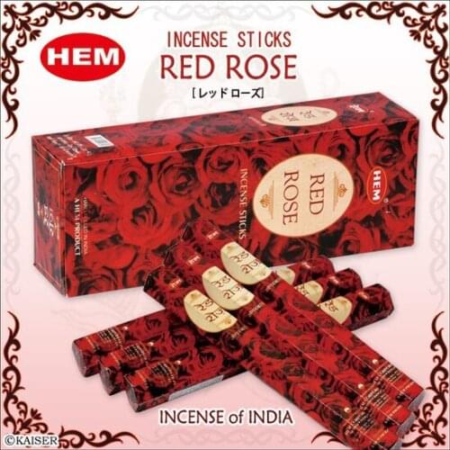 Both Red Rose Incense Sticks-Red Rose Incense 20 candles and scents свечи и ароматы velas y aromas