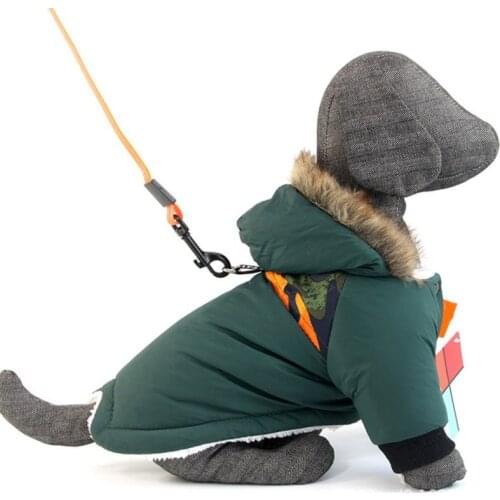 Dog Clothes Winter Pet Dog Down Jacket for Small Medium Dogs Warm Thick Jacket Pet Coat Teddy Chihuahua Puppy Hoodie