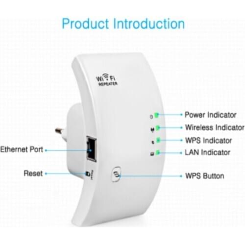 Original Wi fi Repeater 300Mbps Mini Wireless Router Wifi Repeater Long Range Extender Booster UK EU US AU Plug