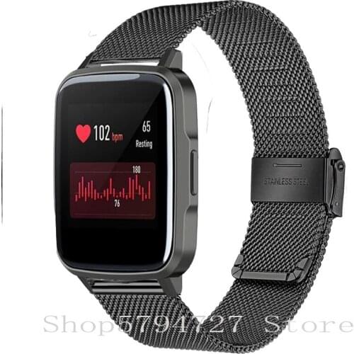 For Haylou Solar LS01 19mm watchband Strap Silicone smart Watch Accessories Bracelet band For Haylou Solar LS01 ID205 Willful IP