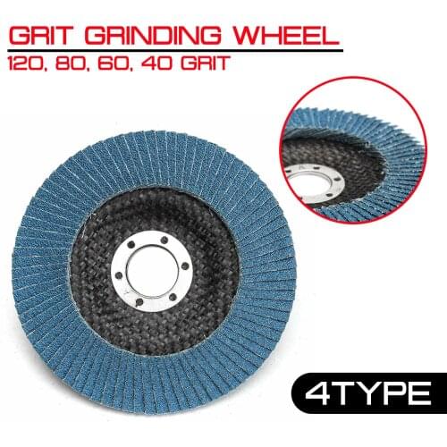 5" Angle 125mm Grinder Sanding Tool 13000 rpm 40/60/80/120 Grit Grinding Wheel Flap Disc Zirconia Wear Resistance Abrasive Tools