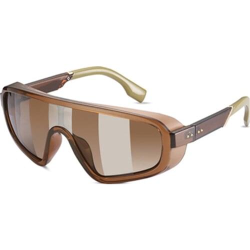 New All-inclusive Windproof UV Protective Sunglasses Women Men Luxury Steam Punk Fashion Sun Glasses 2021