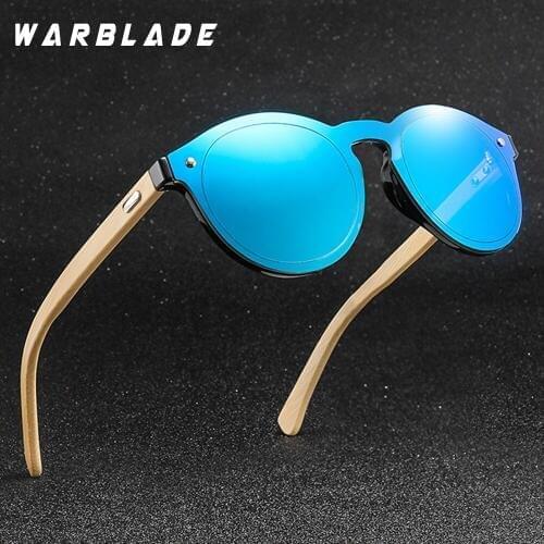 WarBLade 2018 Wooden Brand Vintage Style Sunglasses Men Flat Lens Rimless Square Frame Women Sun Glasses Oculos Gafas