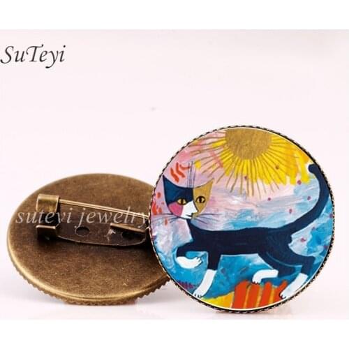 Броши девочка на одежду Suteyi China At AliExpress