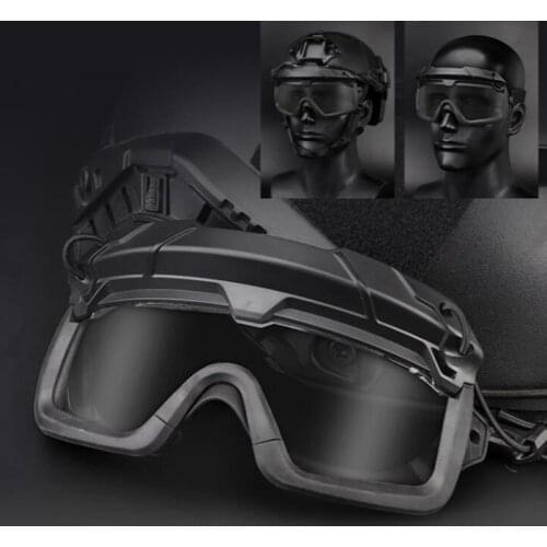 Tactical Airsoft Goggles Anti Fog Military Glasses with Interchangeable Lenses Ballistic Safety Goggles for Shooting Hunting