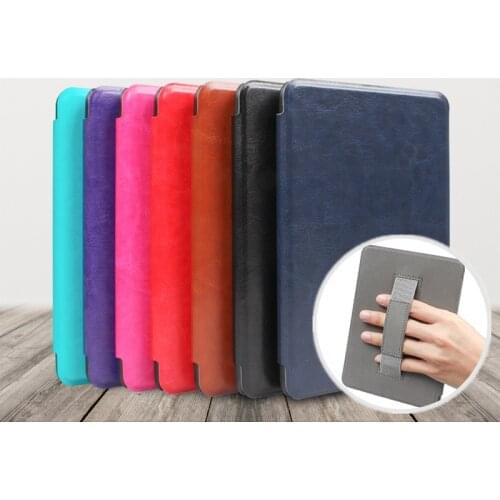 PU Leather Case for All new Kindle 2019 Smart Shell Cover with Hand Strap for ALL-new Kindle 10th J9G29R 2019 Released