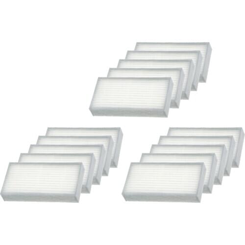 15pcs/lot High quality Hepa filters for Dibea Depoo Panda X500 ECOVACS X500 X600 CR120 Vacuum Cleaner accessories parts