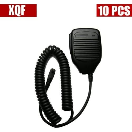 XQF 10PCS KMC-21 Speaker Microphone for Kenwood Puxing Wouxun Baofeng Quansheng radios