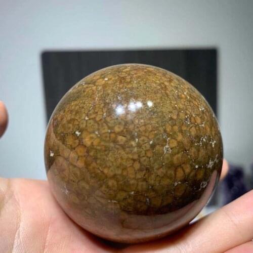 Ocean jasper crystal spherical Quartz cristal, healing crystal home decoration collection 2021