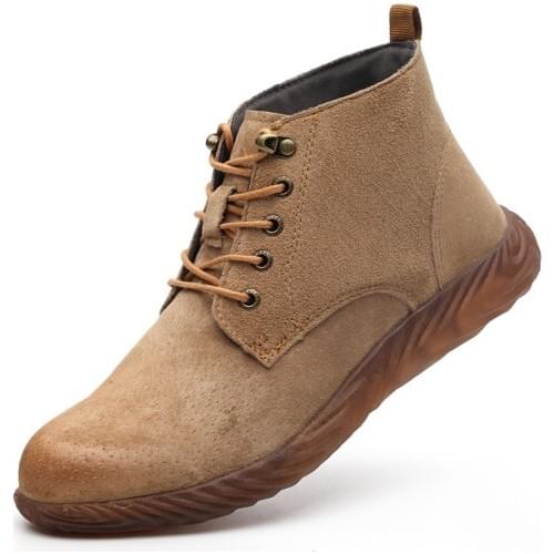 Safety Shoes With Steel Toe Cap Women Welder Work Shoes Welding Fire Protection Footwear Boots