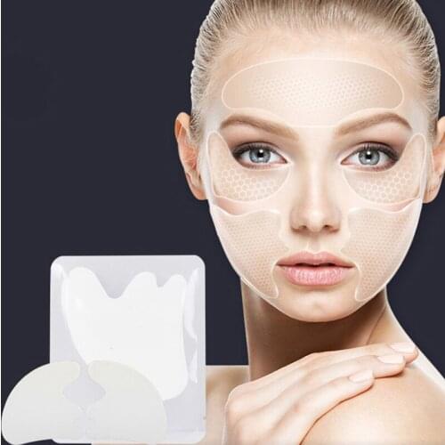 1 Pair Thin Face Stickers Facial Line Wrinkle Sagging Skin Lift Up Tape Frown Smile Lines Forehead Anti-Wrinkle Patches