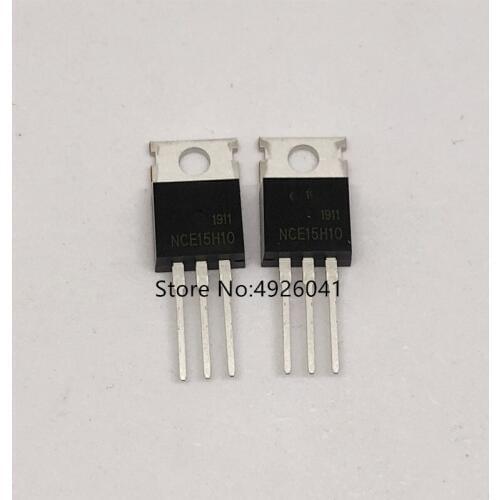10PCS New original NCE15H10A DIP TO-220 150V 100A NCE15H10