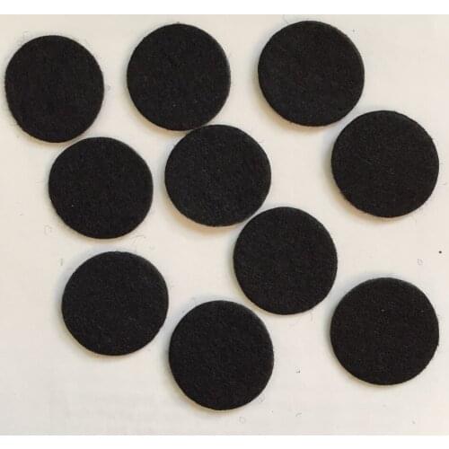 100pcs 20mm Round gasket Circular flannelette gasket Cute Round Appliques Craft Accessory A154