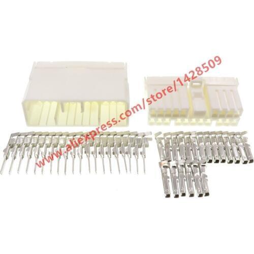 5 Sets 20 Pin Electrical Auto Wiring Wire Connector Female Male Cable Connectors 174936-1 368511-1