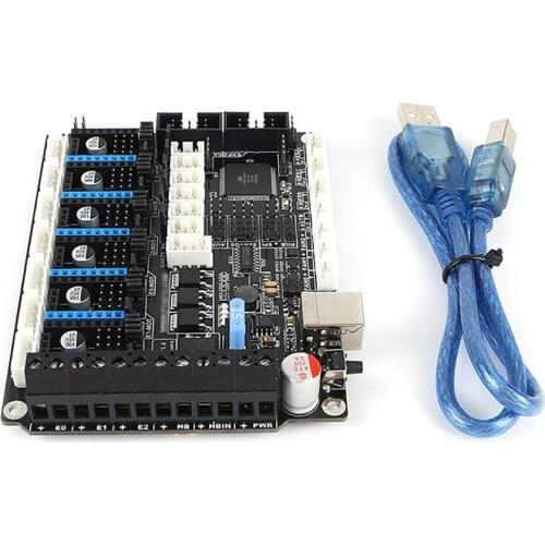 6 Drives F6 V1.4 Motherboard Replacement Control Board 3D Printer Accessories Compatible With TMC2208 UART