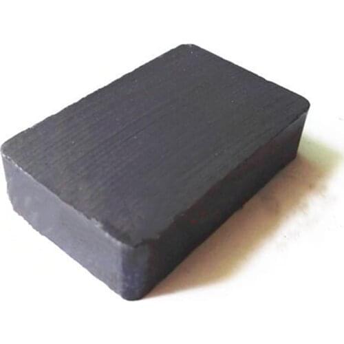 6PCS Ferrite Magnet blk48x22x10mm Black Magnetic Block Whole Sales Brand New Ferrite Magnet, Free shipping