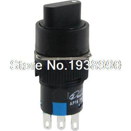 AC 220V 5A Rotary Handle 2 Position On/Off Selector Push Switch