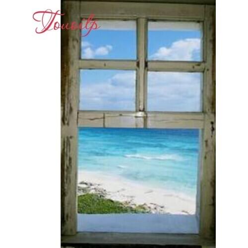 Full square/Round drill 5d diy Diamond embroidery Seascape Beach Family 5D DIY diamond Painting Cross Stitch Rhinestone Mosaic